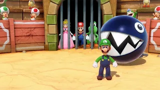 Super Mario Party Minigames - Mario Vs Luigi Vs Bowser Jr. Vs Donkey Kong (Master Difficulty)