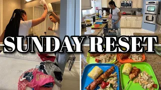 *NEW* SUNDAY RESET ROUTINE | WHOLE HOUSE CLEANING MOTIVATION | WEEKLY LAUNDRY ROUTINE | HOMEMAKING