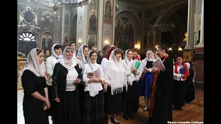 Народный хор прихожан Свято-Екатерининского кафедрального Собора