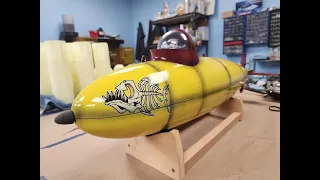 The RCSubGuy Shows Off Ronald McDonald's Delphin RC Submarine!