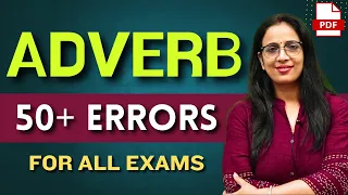 Spotting Error Based on Adverb | SSC CGL 2021 | Class - 9 | Adverb Spotting Errors | Rani Mam