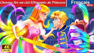 Cheveux Arc-en-ciel Effrayants de Princesse 👸🌈 SCARY HAIR 🌛 Fairy Tales | WOA - French Fairy Tales