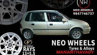 13' INCH MARUTI ZEN ALLOY WHEELS