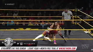santana garrett vs bienca bilair : WWE NXT, feb, 12,2020