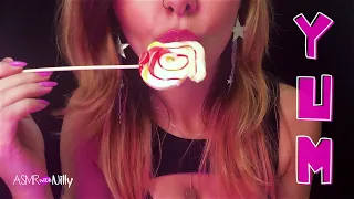 ASMR | Lollipop Eating Sounds 🍭 | Mouth Sounds | Lollipop ASMR (No Talking)