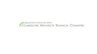 Landscape Architects Technical Committee Meeting -- September 4, 2020