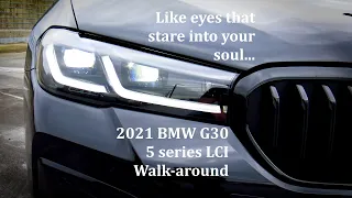 2021 BMW M550i LCI walk around and technology review