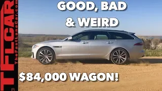 Here's What's Good, Bad and Weird about the 2018 Jaguar XF S Sportbrake