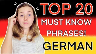 Fluent in German: Nail These 20 Must-Know Phrases Today!