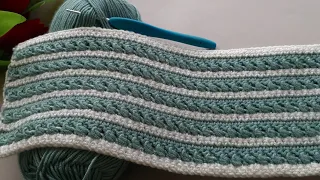 Super easy crochet baby blanket pattern for beginners  / Baby Blankets Pattern ⚡️🎈