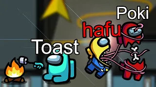 "YOU PSYCHOPATH!!" Hafu Manipulated Entire Lobby in INSANE Imposter Game - Toast Pokimane | Among Us