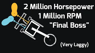 Engine Simulator | 2 Million HP, 1 Million RPM