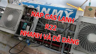 Bí Quyết Nạp Gas Lạnh R22 Cho Người Mới Bắt Đầu