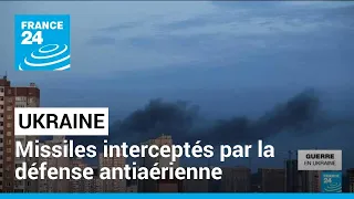 Ukraine : une pluie de missiles russes interceptée à Kiev par la défense antiaérienne