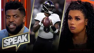 Did Ravens make a smart move using non-exclusive tag on Lamar Jackson? | NFL | SPEAK
