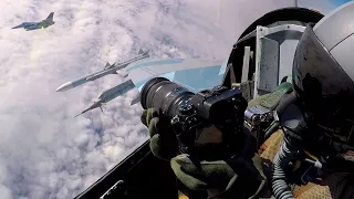 USAF F-16 AGGRESSORS Red Flag 21-2, Alaska | Cockpit View