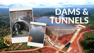 DAMS AND TUNNELS: How the 24 billion shillings Karimenu Dam was constructed. #kenya #engineering