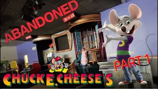 Exploring An Abandoned Chuck E  Cheese In New York part 1