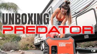 Predator 3500 Generator Unboxing, Start Up, Setup, Oil Change, Review | Is it Super Quiet?