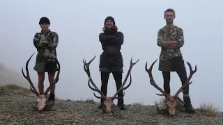 3 Stags hit the deck! The Roar 2024! | Hunting South Island New Zealand!