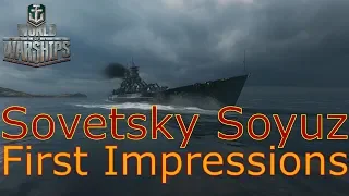 World of Warships- Sovetsky Soyuz First Impressions