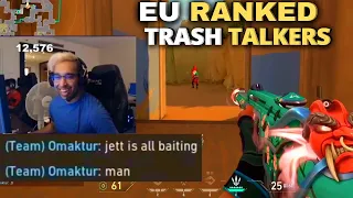 ShahZam And Tenz Got Trashtalker In Their Team In EU Ranked (Valorant)