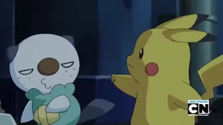 Best Wishes: Pikachu slaps Oshawott
