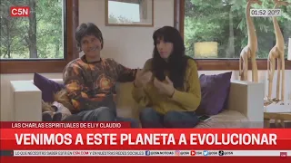 Claudio junto a Eli prema - Tema: Nuestra evolución