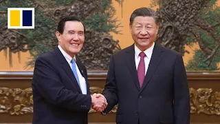 Xi Jinping meets Taiwan’s Ma Ying-jeou in Beijing