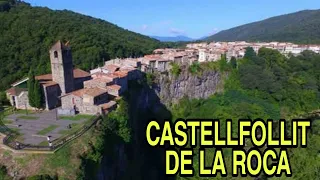 CASTELLFOLLIT DE LA ROCA||ANOTHER VILLAGE OF CATALONIA SPAIN MUST VISIT