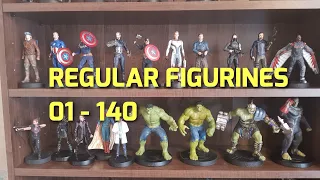 EAGLEMOSS MARVEL MOVIE COLLECTION: COMPLETE (Regular figurines 01-140)