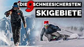 Die 9 schneesichersten Skigebiete in Österreich für die Vorsaison und Weihnachten