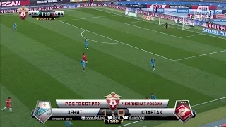 Domenico Criscito's penalty goal. Zenit vs Spartak | RPL 2016/17