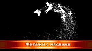 Маска для футажа "Бабочки"/Mask for footage "Butterflies"