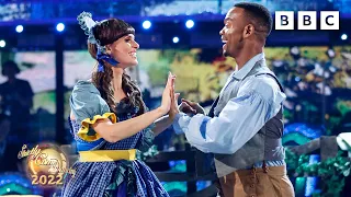 Ellie Taylor & Johannes Radebe Viennese Waltz to Boom Bang A Bang by Lulu ✨ BBC Strictly 2022