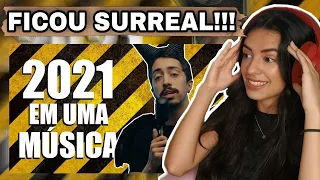 REACT DE 2021 EM UMA MÚSICA | Reagindo a retrospectiva do Lucas Inutilismo