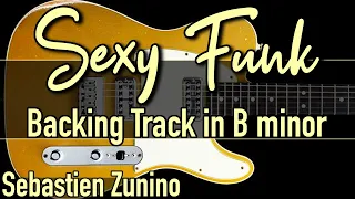 Sexy Funk Backing Track in B minor | SZBT 970