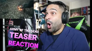 Zack Snyders ARMY OF THE DEAD TEASER  TRAILER REACTION