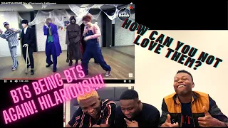 AFRO DANCERS REACTING TO "WAR OF HORMONES HALLOWEEN DANCE PRACTICE"