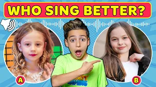 Who is Better Singer? | Salish Matter, Royalty Family, Like Nastya, Nidal Wonder, Jazzy Skye (EP 5)