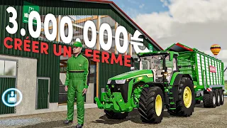 Farming Simulator 22 | Construire une FERME avec 3.000.000 € ! (FS22)