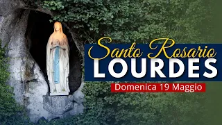 IL Santo Rosario di LOURDES di oggi, Domenica 19 Maggio 2024 🔴