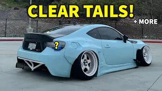 CLEAR TAILS For My Pandem Widebody FRS!