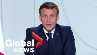 Coronavirus: French President Macron orders nation back into COVID-19 lockdown