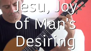 Jesu, Joy of Man's Desiring (J.S. Bach) Guitar {Ad Free Music | No Ads}
