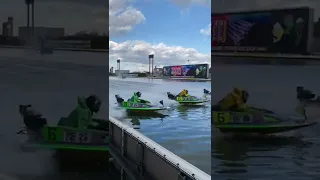 Japanese motor boat race!!