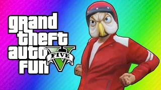 GTA 5 Online Funny Moments - Golf Cart Chase, Motorcycle Stunt Noobs, Miniladd Denied