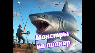 Путь пилкерного рыболова и морские гиганты •Русская рыбалка 4•