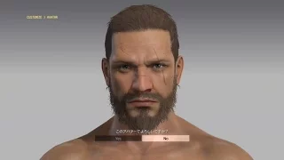 『METAL  GEAR ONLINE』I made an avatar that is similar to Snake[BIG BOSS]