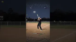 This Guy has the PERFECT SLOWPITCH CUTSWING. Sounds Like a Shotgun